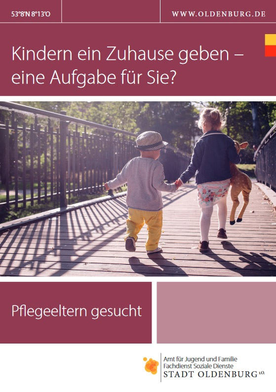 Kinder in Oldenburg ein Zuhause geben